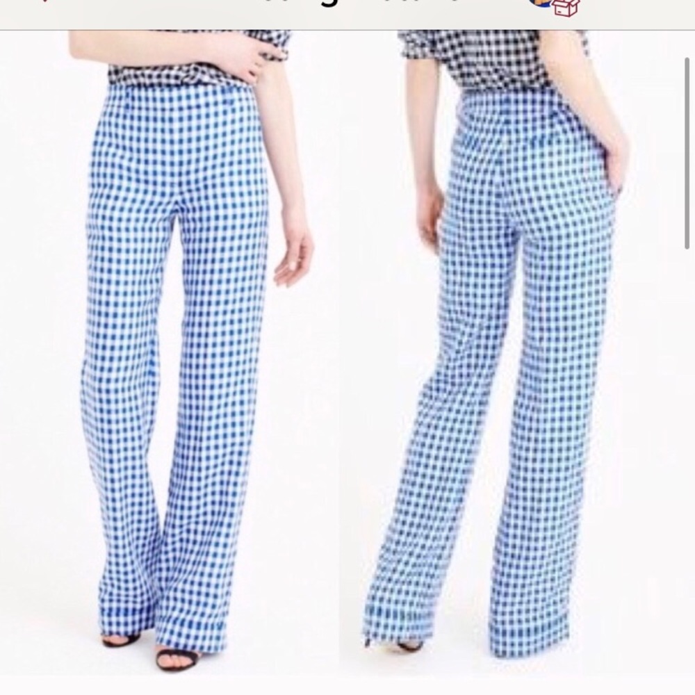 J. crew - gingham pants